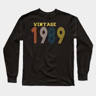 1989 year Long Sleeve T-Shirt